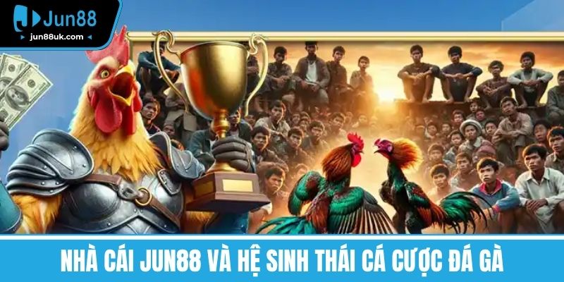 Nhà cái Jun88 và hệ sinh thái cá cược Đá Gà